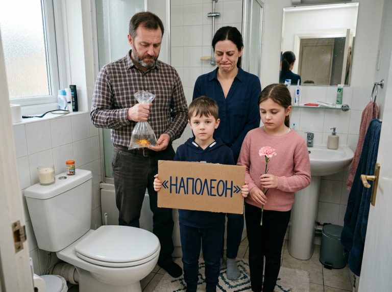 «Мы завели аквариум. Рыбки прожили три дня. Дети устроили похороны»